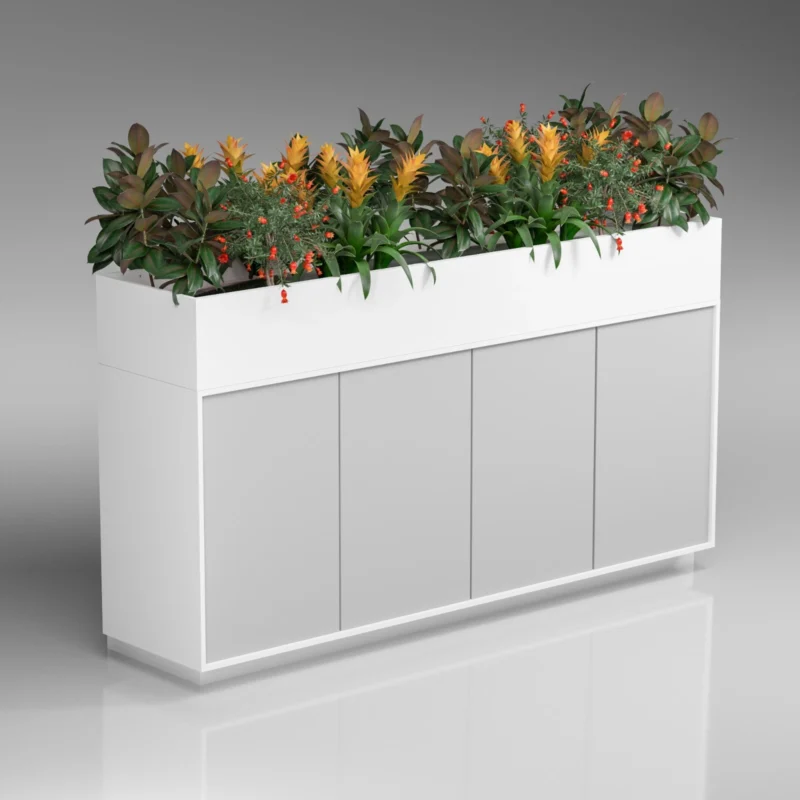 Office furniture in Dubai, Furniture for office, Office storage, Customized cabinets for storage, Flora Medium Height Cabinet