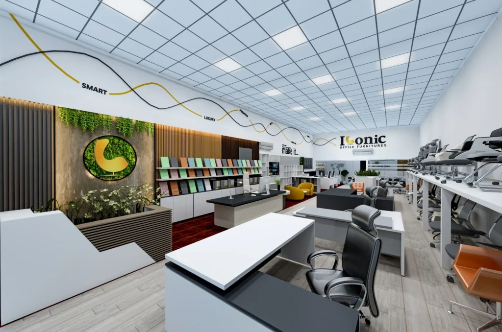 Iconic Office Furniture Dubai Showroom