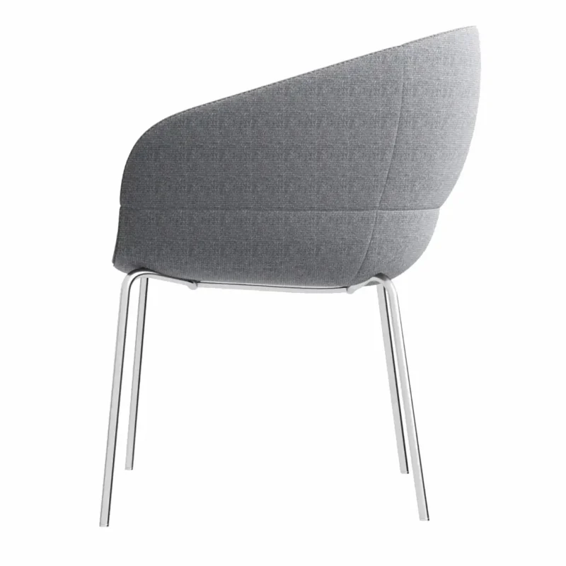 The premium, modern low-back fabric visitor chair is the best choice for stylish and comfortable seating.