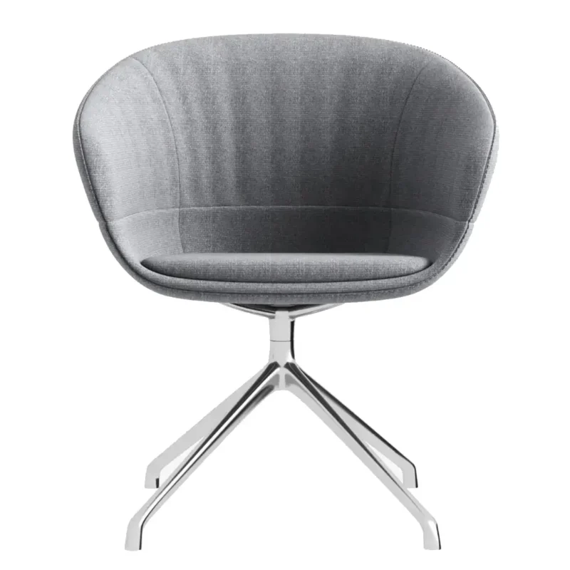 The premium, modern low-back fabric visitor chair is the best choice for stylish and comfortable seating.