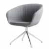 The premium, modern low-back fabric visitor chair is the best choice for stylish and comfortable seating.
