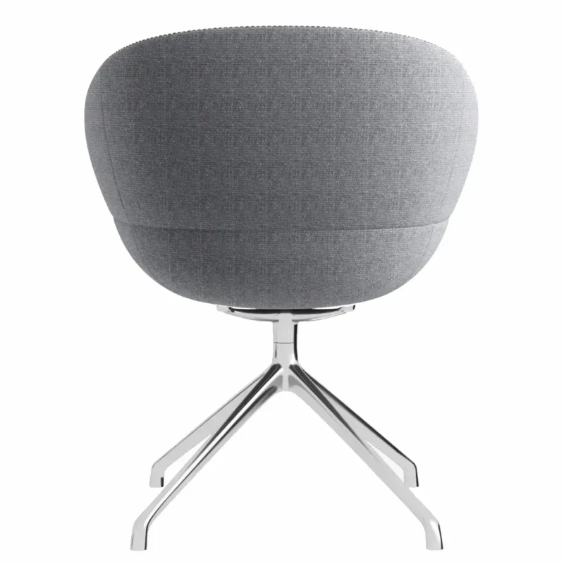 The premium, modern low-back fabric visitor chair is the best choice for stylish and comfortable seating.