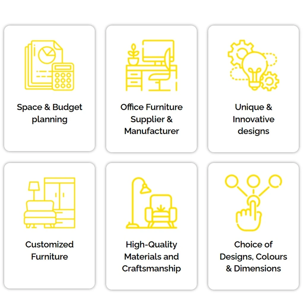 Premium customized office furniture Dubai. Office furniture supplier and manufacturer.